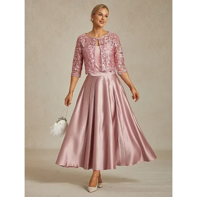 lqxeed1758781438705cover13695362xrujr.webp Women's Skirt Elegant Vintage Fashion Maxi Mid Waist Skirts Ruched Pleated Pocket Micro-elastic New Year Party Evening Wear Pink Spring Silk Like Satin - Image 1